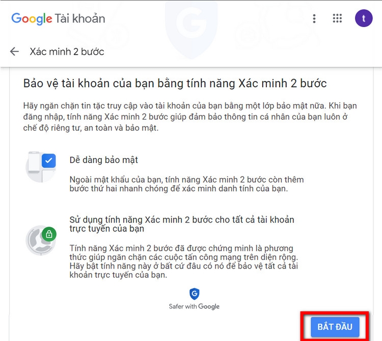 Hướng dẫn bảo mật Gmail bằng tin nhắn văn bản và số điện thoại 3