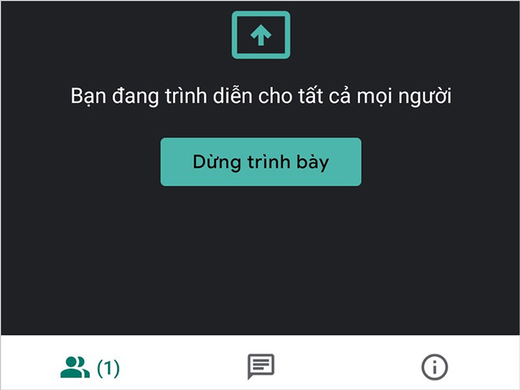 Cách chia sẻ màn hình trong Google Meet trên điện thoại 4