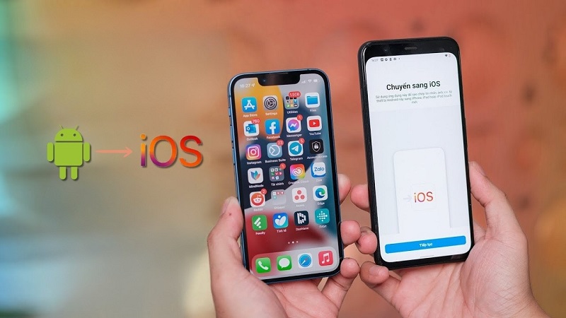Cách chuyển dữ liệu từ Android sang iPhone