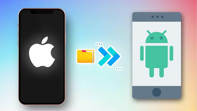 Cách chuyển file từ iPhone sang Android bằng cáp