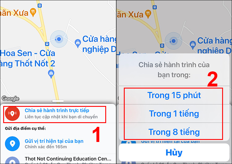 Cách định vị số Điện Thoại qua Zalo 1