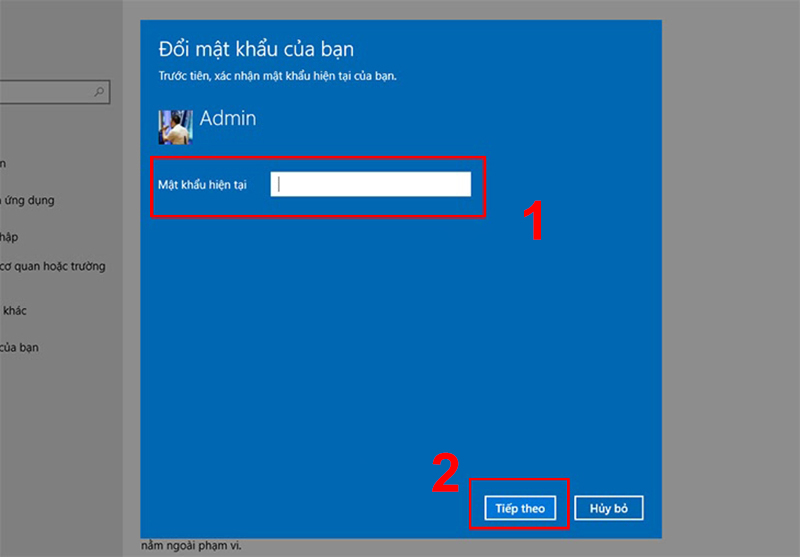 Cách đổi mật khẩu Máy Tính Win 10 4