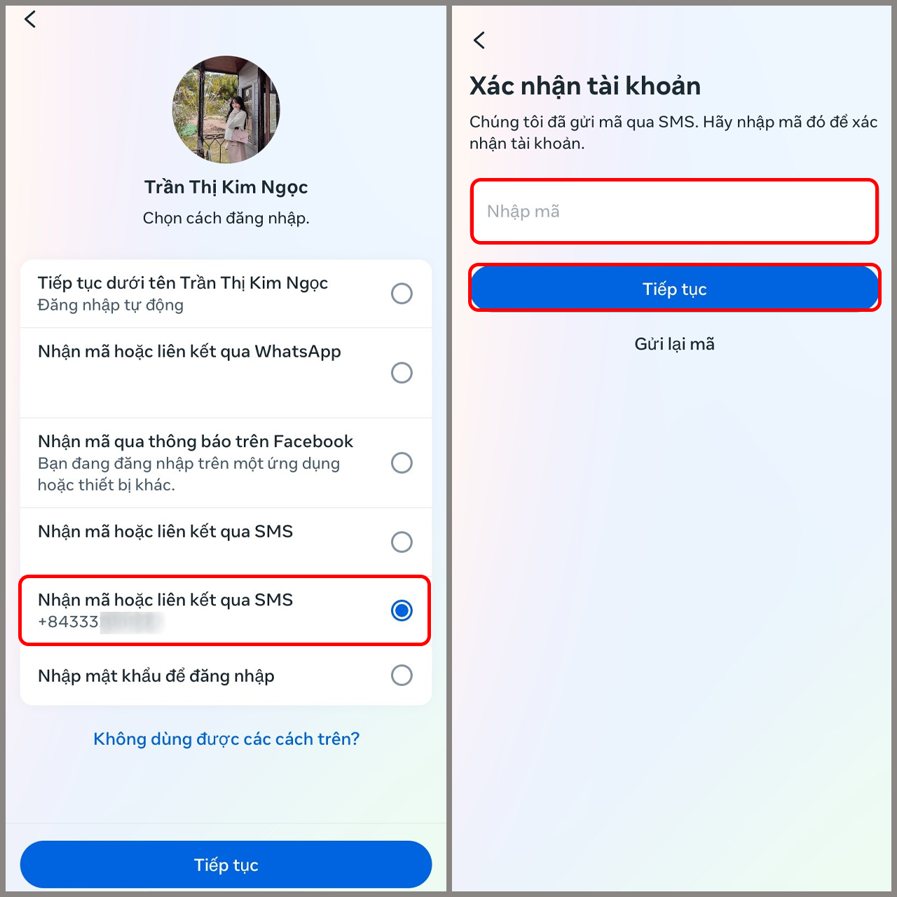 Cách lấy lại mật khẩu Facebook bằng Messenger 7