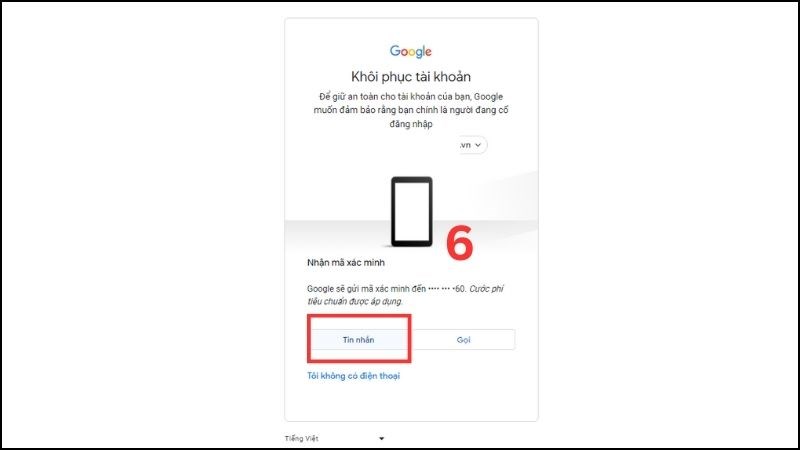 Cách lấy lại mật khẩu Gmail trên máy tính 3 1