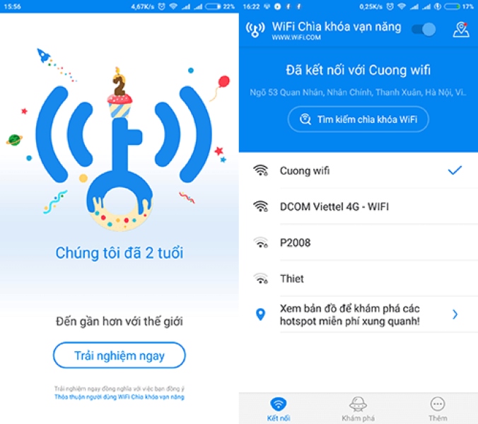 Cách lấy mật khẩu Wifi nhà bên cạnh trên Android