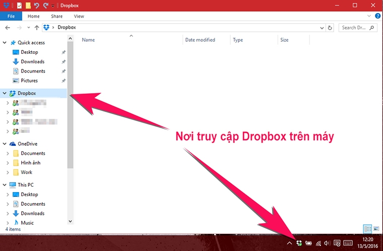 Cách sử dụng Dropbox trên máy tính 2