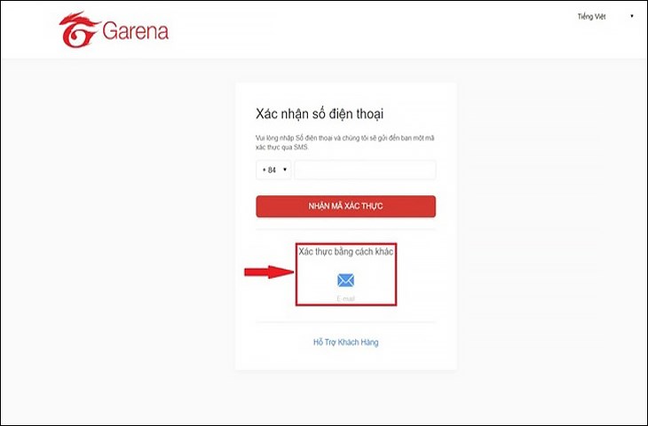 Cách thay đổi mật khẩu Garena bằng Gmail khi mất số điện thoại 4