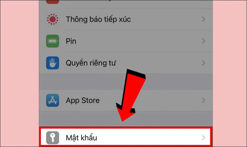 Cách xem mật khẩu facebook trên điện thoại đối với iPhone chạy iOS 14 trở lên 1