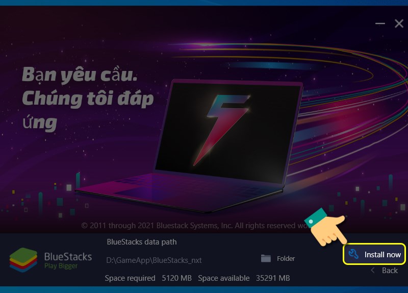 Hướng dẫn cách tải BlueStacks trên PC và Laptop 11