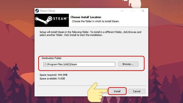 Hướng dẫn cách tải và cài đặt phần mềm Steam 6