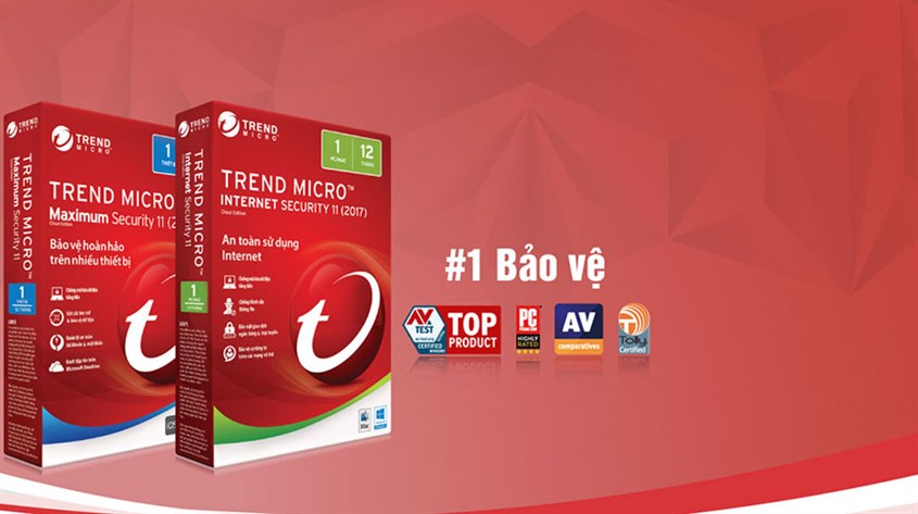 Phần mềm Trend Micro Antivirus+ Security