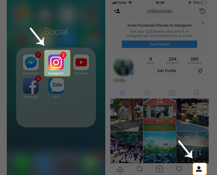 Thiết lập bảo mật 2 lớp trên Instagram