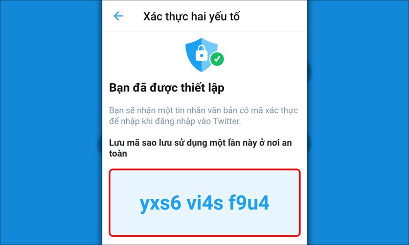 Thiết lập bảo mật 2 lớp trên Twitter