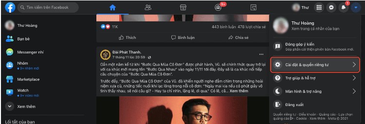 Thông qua các liên hệ tin cậy 1