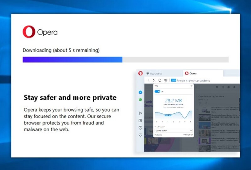 Hướng dẫn cách tải trình duyệt Opera trên PC 5