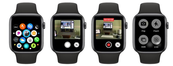 Sử dụng Apple Watch để chụp hình trên iPhone