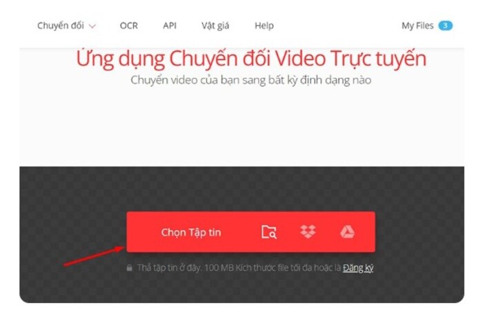 Cách đổi định dạng video sang MP4 bằng Convertio.co 1